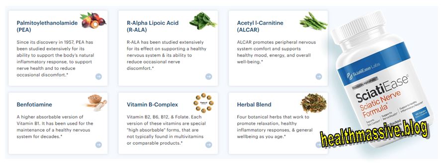 SciatiEase Ingredients