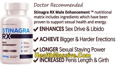 Buy Now Stinagra RX Testosterone Booster