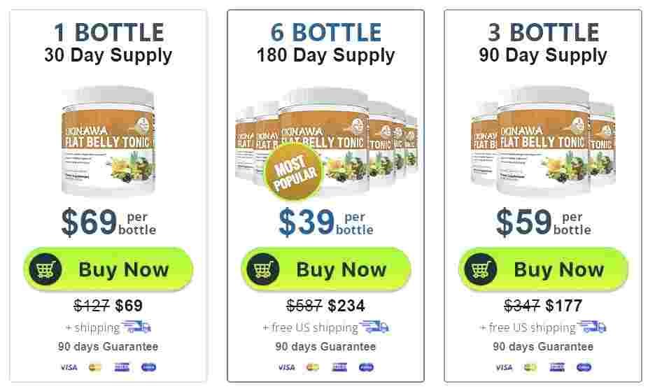 Okinawa Flat Belly Tonic supports your weight loss